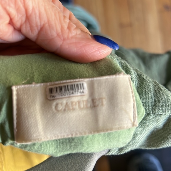 Capulet Top by Anthropologie Small sage green gently used - Picture 2 of 5